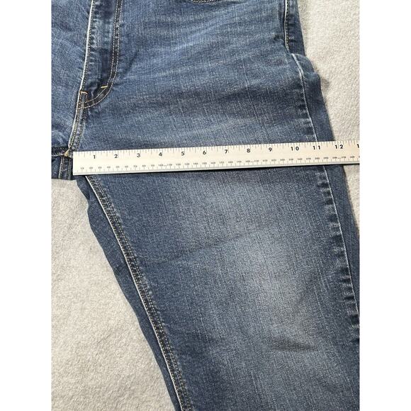 Levi 541 Jeans Mens W38 L32 Blue Denim Slight Taper Relaxed Stretch - Picture 9 of 16